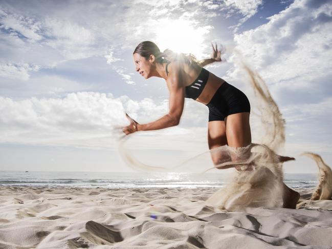 Gold Coast surf lifesaver Bree Masters. Picture: CAVAN FLYNN