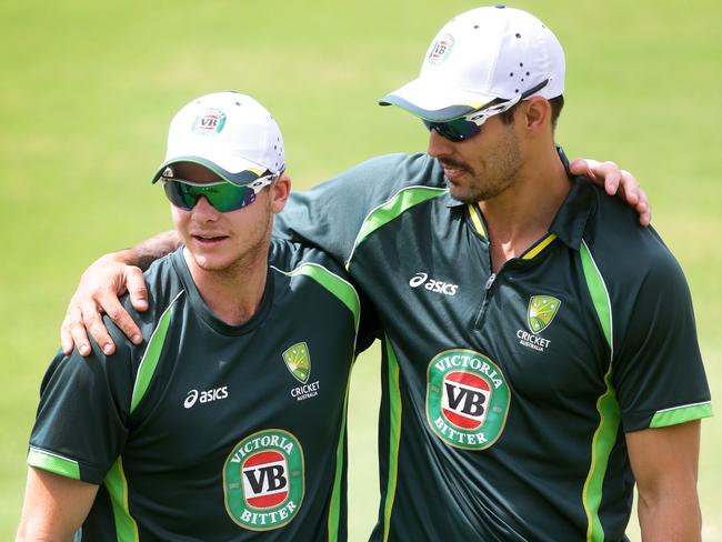 Mitchell Johnson believes Steve Smith over-bowled his quicks last summer. Picture: Darren England