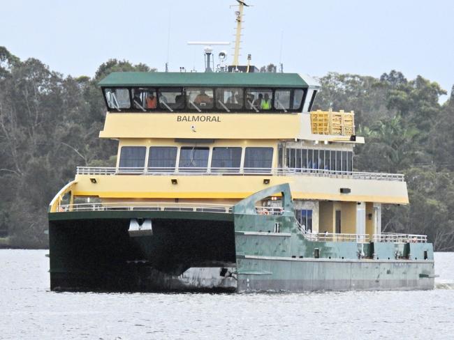 New Indonesian built Emerald class Sydney ferry. Pic Nathan Edwards