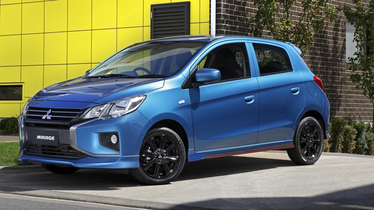 Mitsubishi has added some vital new equipment to its pint-sized Mirage hatch.