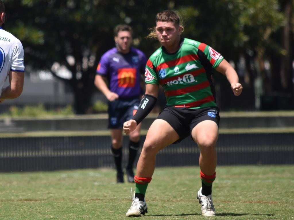 Lochlin Moses will captain the Rabbitohs. Picture: Sean Teuma