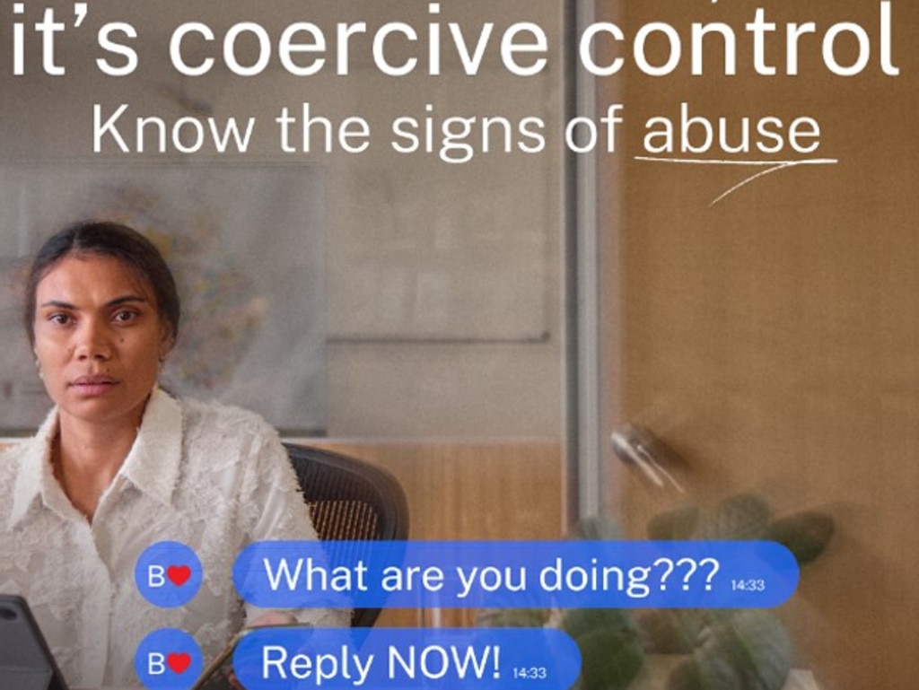 ‘This campaign is vital in ensuring the broader public know what coercive control looks like,’ Deputy Premier, Prue Car, said. Picture: Supplied/NSW Government