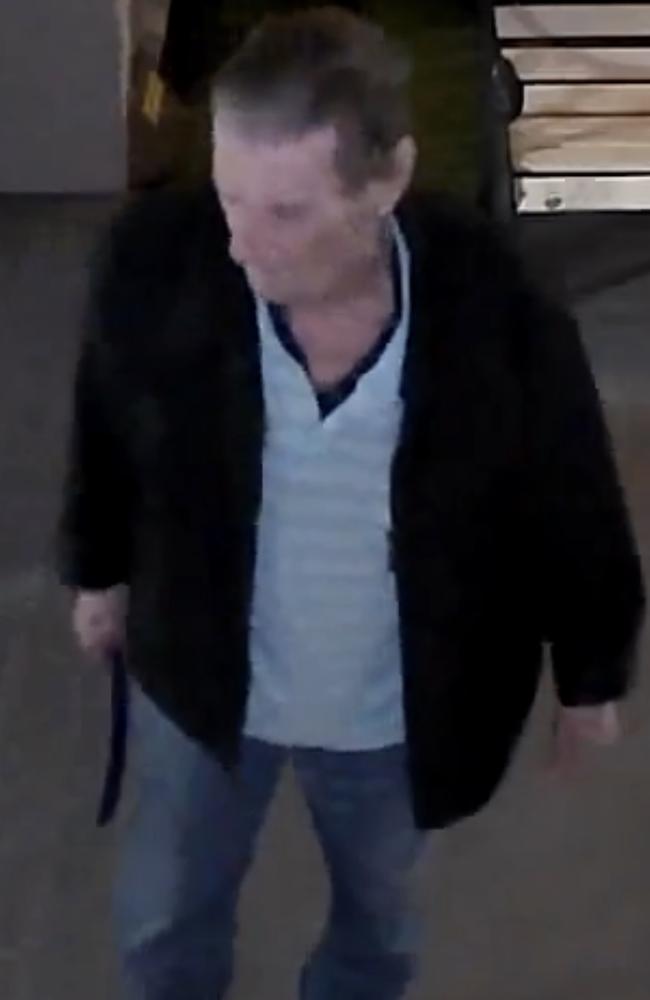 Investigators have released a new CCTV image of Peter Hodgins, who was last seen leaving an address along Morgan Street, Childers around 6.45pm, heading south towards Broadhurst Street.