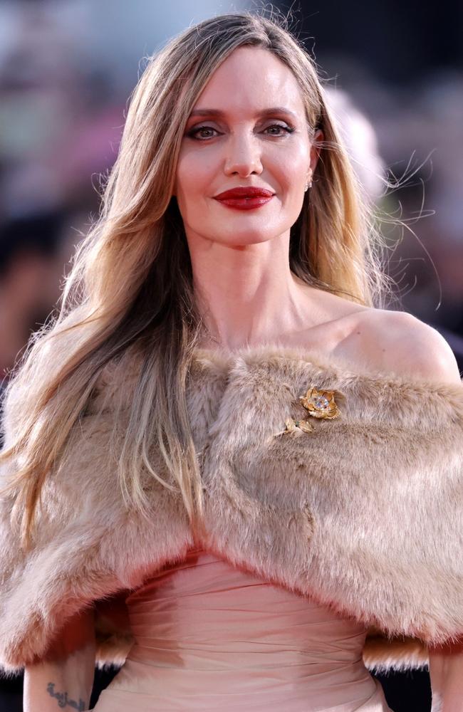 Angelina Jolie attends a red carpet for the series "Maria" during the 81st Venice International Film Festival. Picture: Andreas Rentz/Getty Images