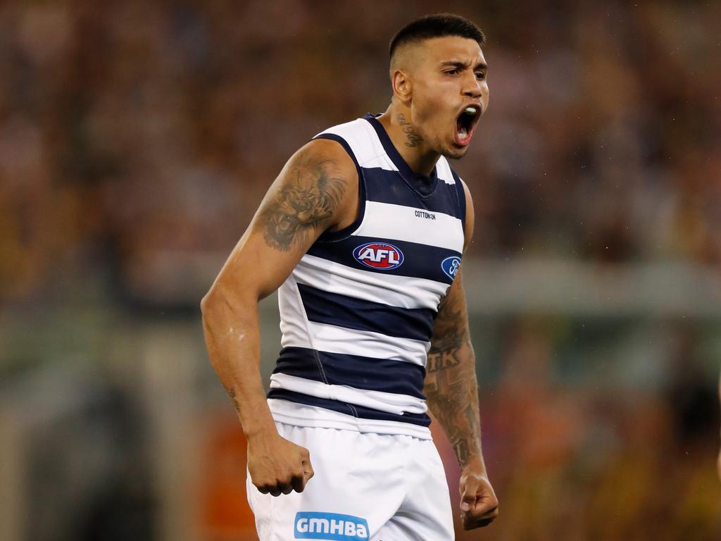 Kelly won’t be seen in Geelong colours again.