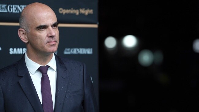 Swiss President Alain Berset warned of grave consequences had Credit Suisse gone into insolvency, hailing the merger as the "best solution." Picture: Thomas Niedermueller/Getty Images for ZFF