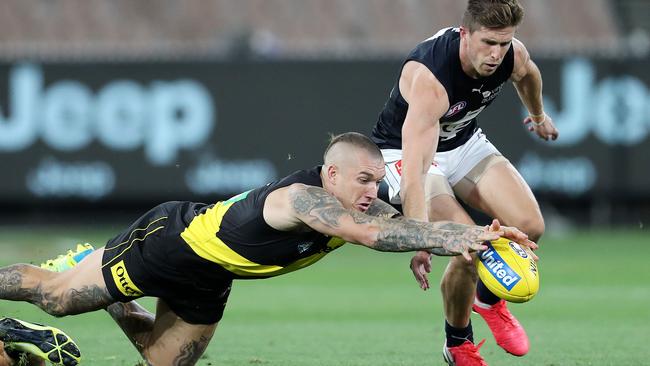 Could the Carlton v Richmond game open a 26-round season in 2021? Picture: Michael Klein