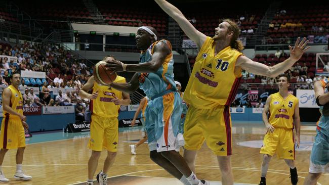 Adelaide 36ers vs Gold Coast Blaze at the Gold Coast Convention Centre.