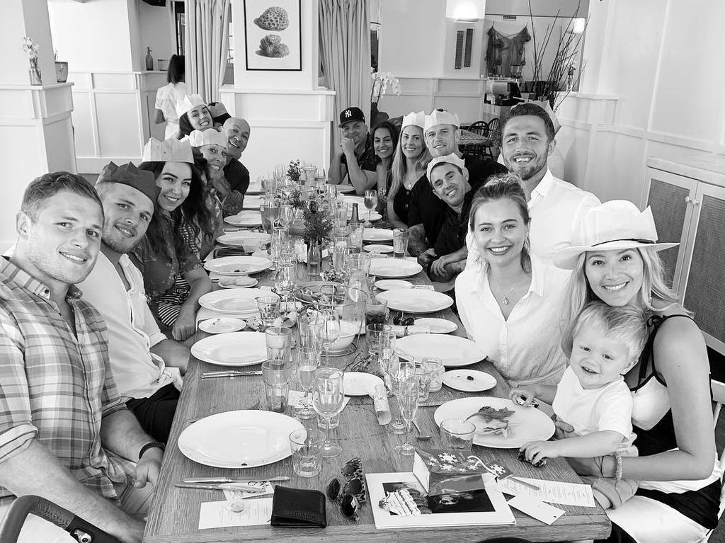 Joanna Burgess’s Instagram post of Christmas Day celebrations. Picture: Instagram