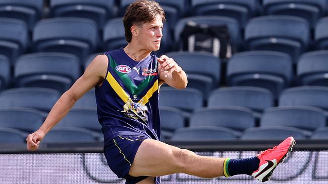 Neil Erasmus was one of the best juniors in the country last year, including being part of and representing the AFL Academy. Picture: Michael Klein