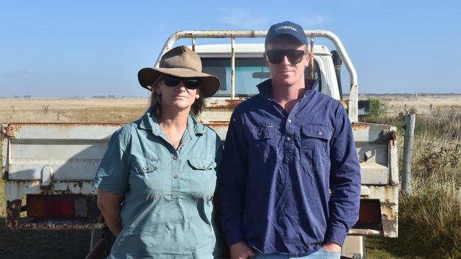 Joanne has been running the family farm for the past 19 years after the passing of her husband Stuart. Their son Morgan, 24, is about to take over running the farm. PICTURE: Jessica Dempster