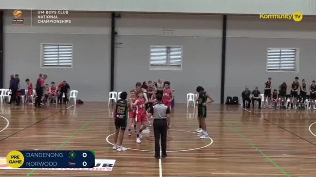 Replay: Basketball Australia U14 Club Championships Day 2 - Dandenong Rangers v Norwood Flames (Boys)