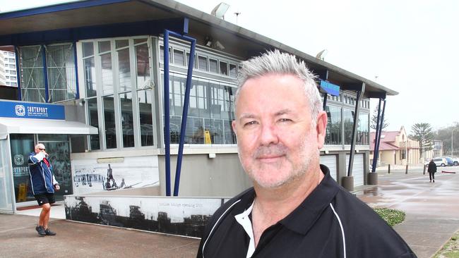 Southport Surf Club general manager Martin Scanlan in front of surf club at Main Beach. Picture Mike Batterham