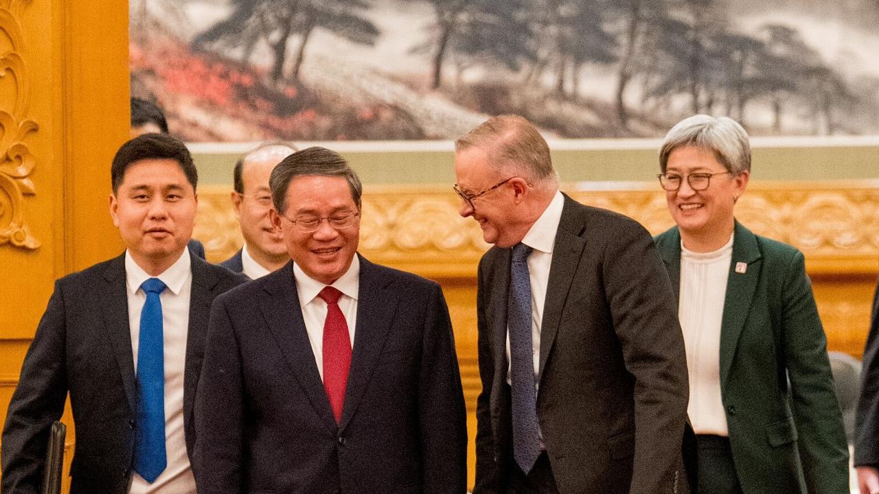 Mr Albanese became the first Australian prime minister to visit China since 2016 after he flew to Beijing in November. Picture: PMO