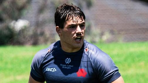 Zach Fittler on the burst for the NSW Waratahs U20s. Picture:Hugo Carr/NSW Waratahs