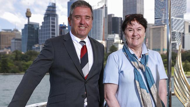 Former ATC chairman Matt McGrath (left) will head the review into Queensland racing. Picture: Justin Lloyd