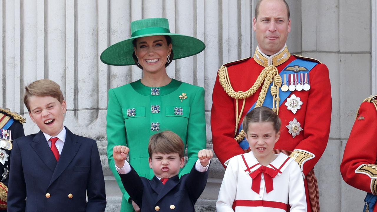 The Wales family at Trooping the Colour on June 17, 2023. Picture: Chris Jackson/Getty Images