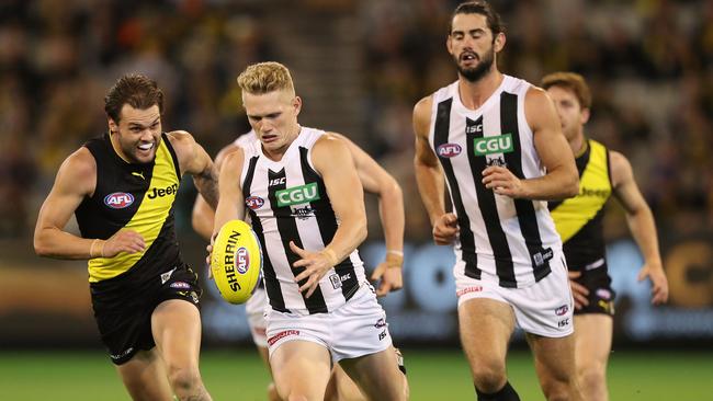 There are some concerns over Collingwood’s midfield. Photo: Robert Cianflone/Getty Images
