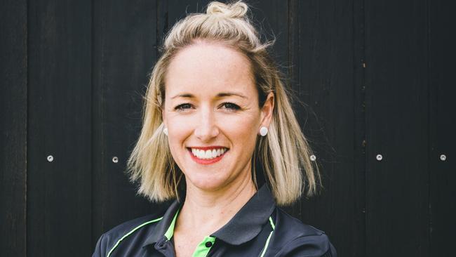 Co-owner of Back on Track Physiotherapy Carly Carr.