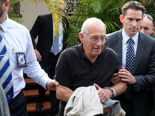 Corrupt cop Roger Rogerson also appears in the manuscript. Picture: AAP