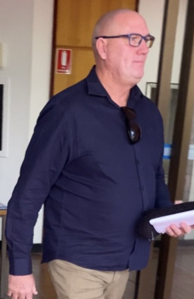 Troy Anthony Davis was fined $500 for committing an indecent act at Alexandria Bay in Noosa.