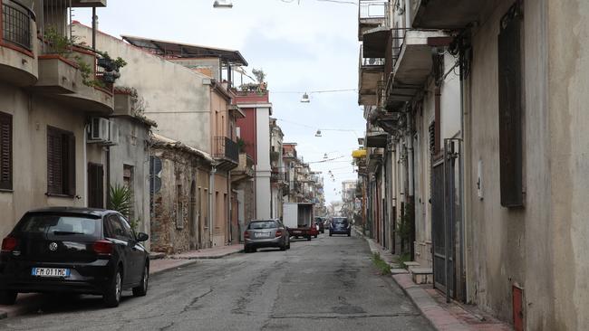 The town of Bovalino in Calabria, one of the villages where many Ndrangheta families come from. Picture: Ella Pellegrini