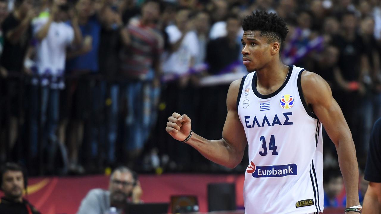 Giannis Antetokounmpo led Greece to a win.