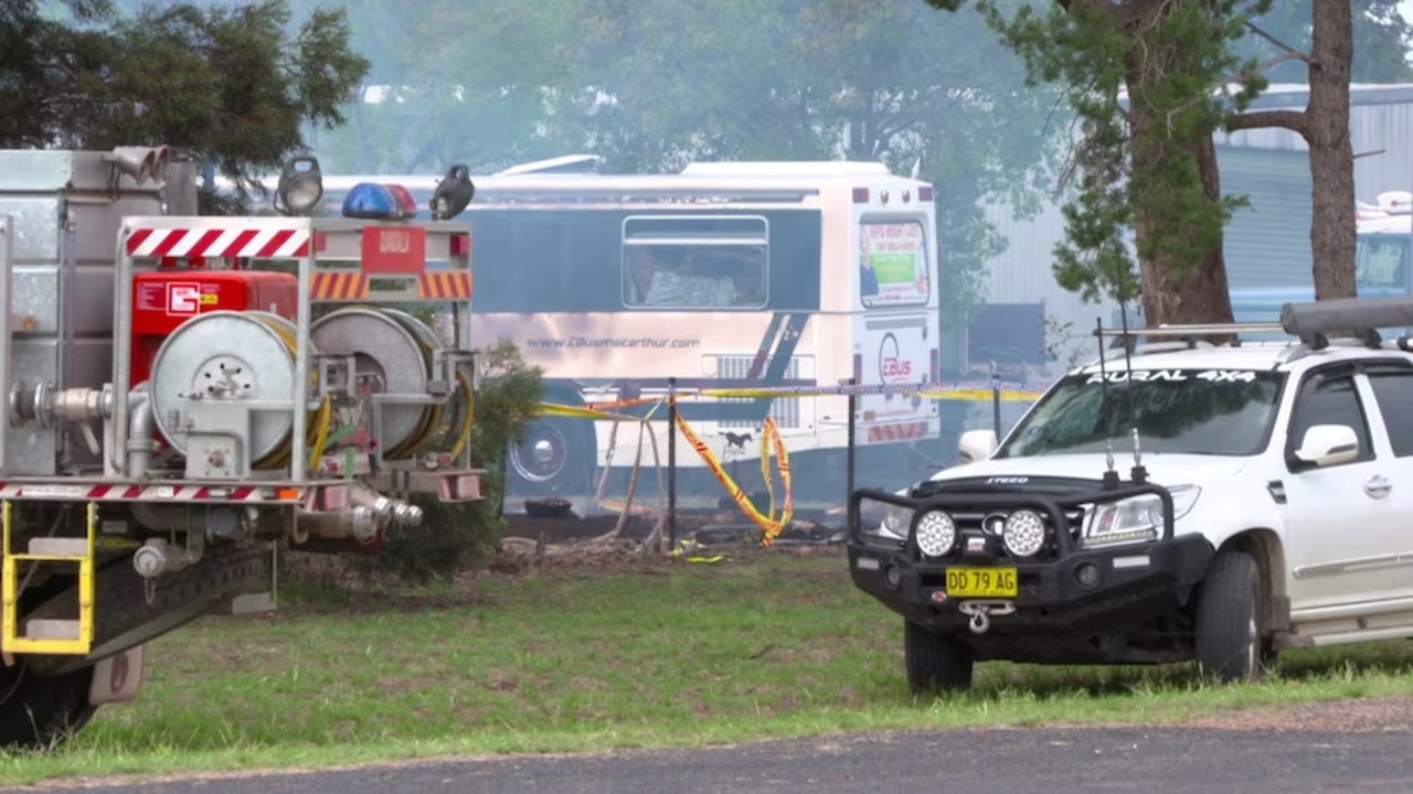 A man has been charged with murder as his mother died in hospital after suffering severe burns in a NSW house fire.Picture: ABC