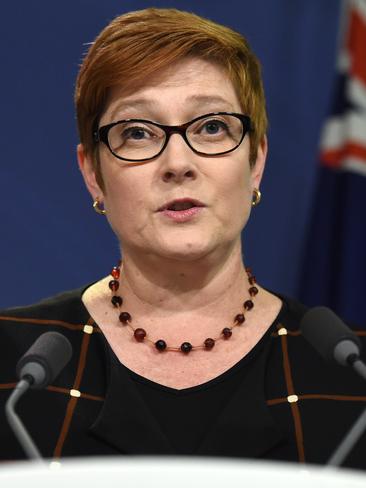 #4: Marise Payne. Picture: AAP/Mick Tsikas