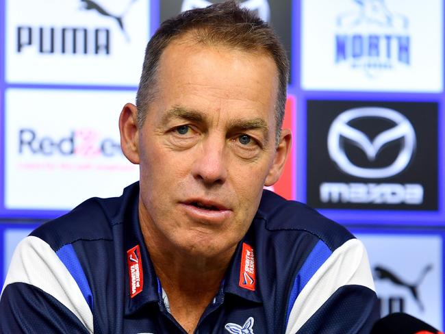 Alastair Clarkson was lucky to avoid suspension. (Photo by Josh Chadwick/AFL Photos/Getty Images)