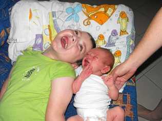 BROTHERLY LOVE: Hayden and Jacob Paulsen's lives were cut short after losing their battles with mitochondrial disease. Picture: Contributed