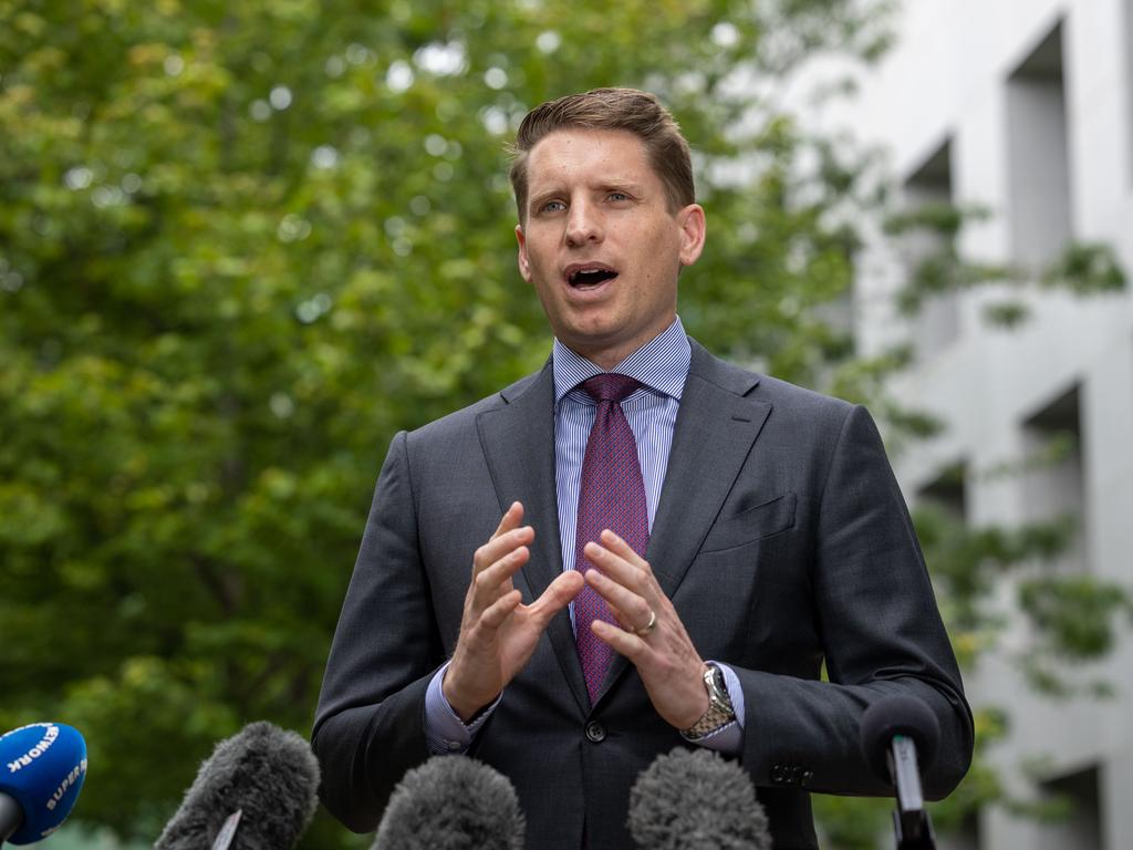 Opposition defence spokesman Andrew Hastie has raised concerns about the Defence Strategic Review. Picture: NCA NewsWire / Gary Ramage