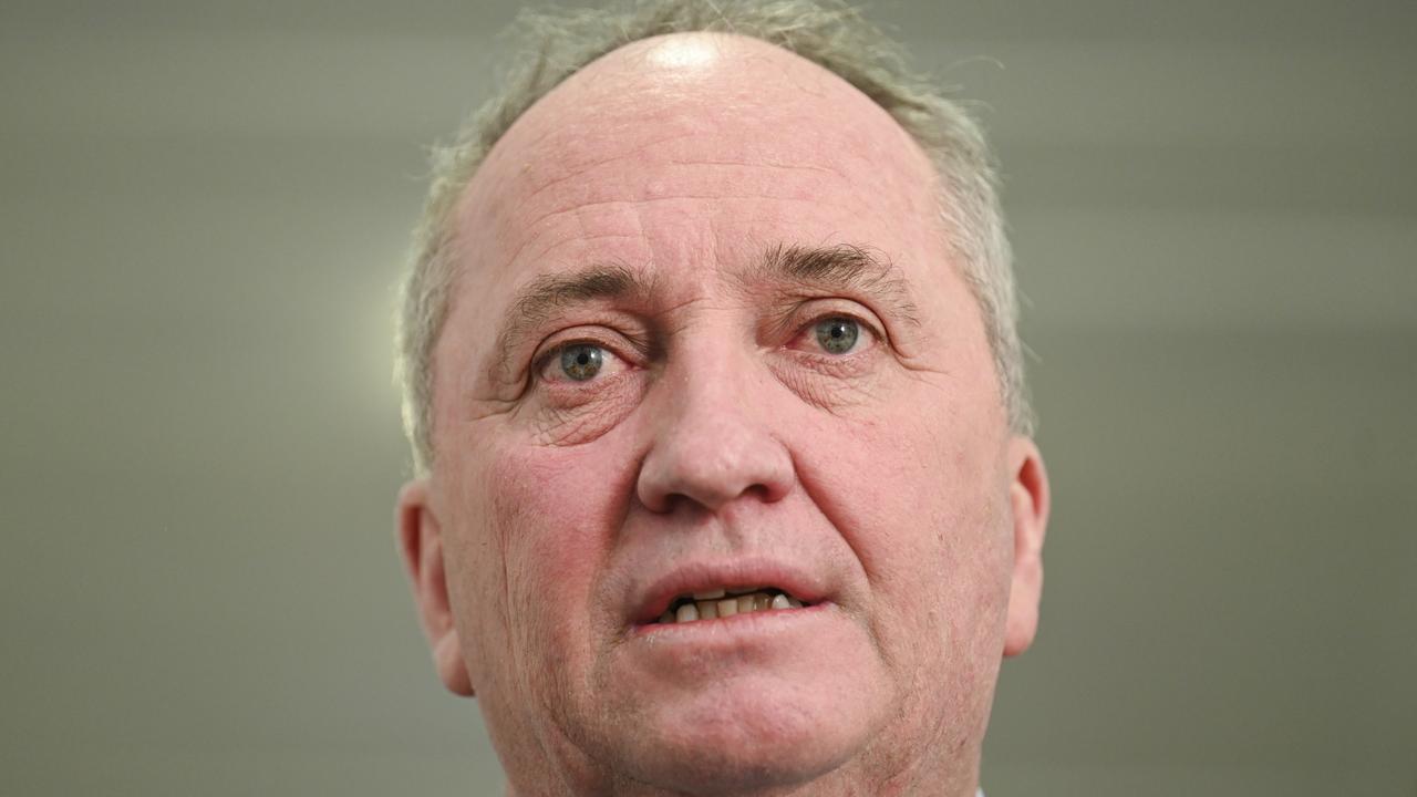 Barnaby Joyce apologises for firearms metaphor about voting | news.com ...