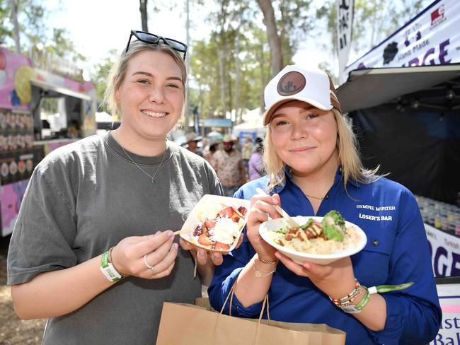 Taylah and Jordan Heanes at Gympie Music Muster. Picture: Patrick Woods.