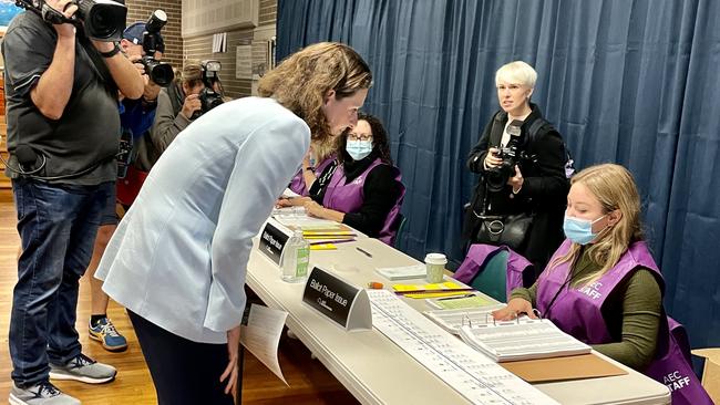 Allegra Spender (left) said the race for power is “gonna be tight”. Photo: Clare Sibthorpe