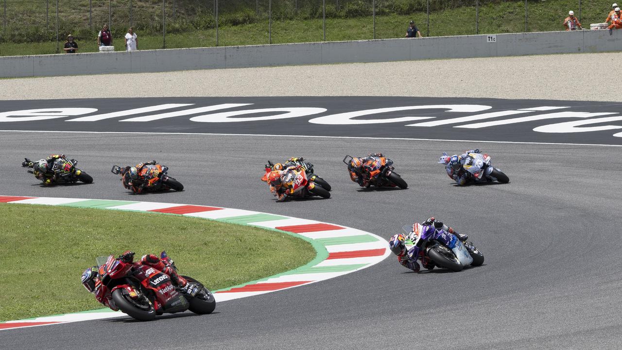Reigning world champion Francesco Bagnaia has left the rest of the field in his wake at Mugello for the past two years. (Photo by Mirco Lazzari gp/Getty Images)