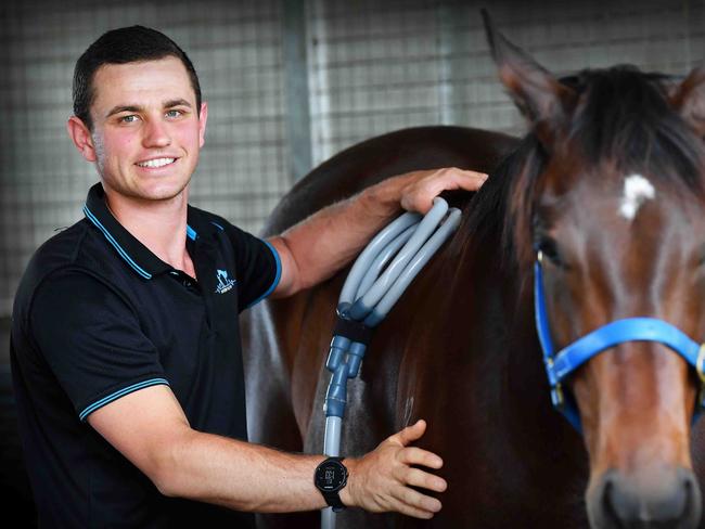 George Carpenter, who is the owner and founder of Sunshine Coast Pulse Therapy. Picture: Patrick Woods.