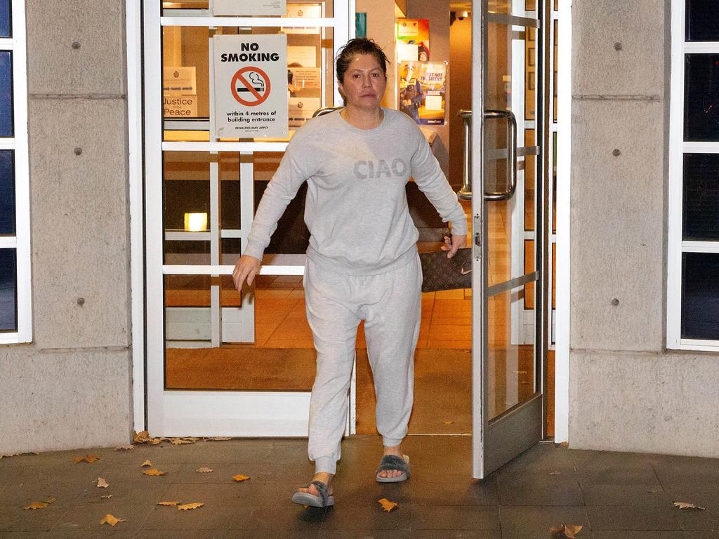 Reality star Roberta Williams in another comfortable tracksuit.