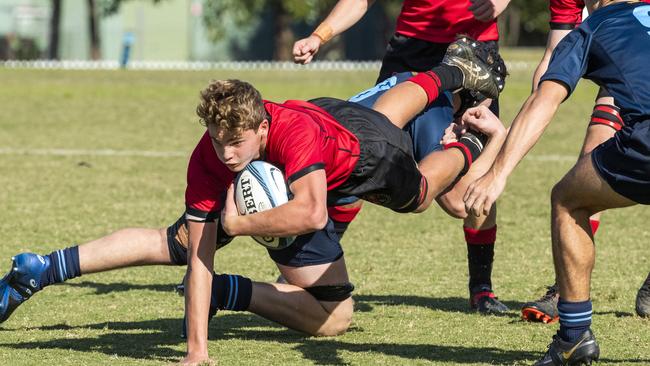 Connor’s older brother Noah in action for Terrace. Pic: Richard Walker