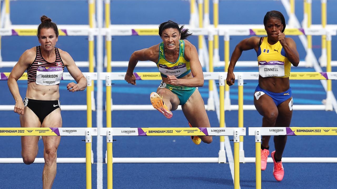 Jenneke was in impressive form in her 100m heat. Picture: Michael Klein