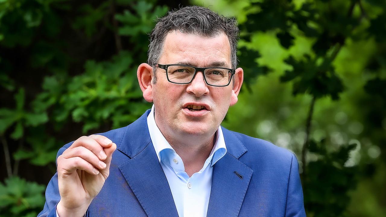 Premier Daniel Andrews’ government handed down its latest budget on Tuesday, which included a plan to pay off a massive Covid debt. Picture: NCA NewsWire / Ian Currie