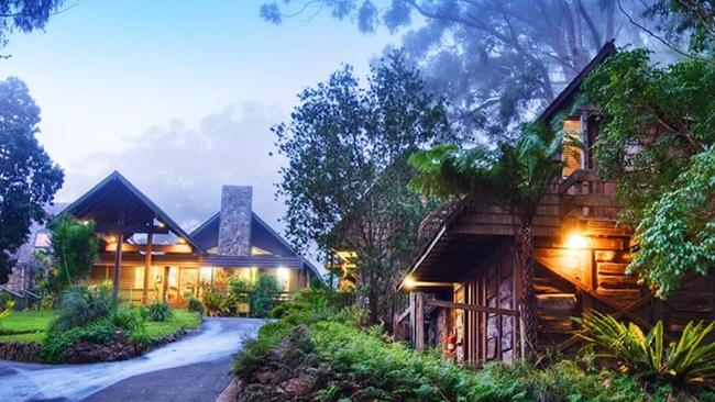 Binna Burra Lodge in Lamington National Park before it was destroyed.