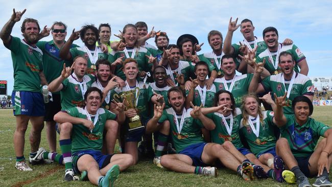 As well as their strong ties to the community, the Brahmans have shown great strengths on the field, claiming three premierships in the past six years and producing NRL stars including Shane Wright, Kai O’Donnell, Travis Waddell, and the legendary Paul Bowman. Pictured: The 2020 reserves premiership-winning side.