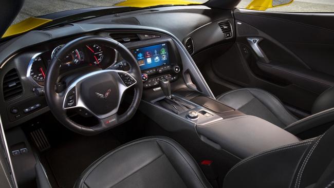 On the way  ... the Corvette is not due in Australian showrooms until 2018.