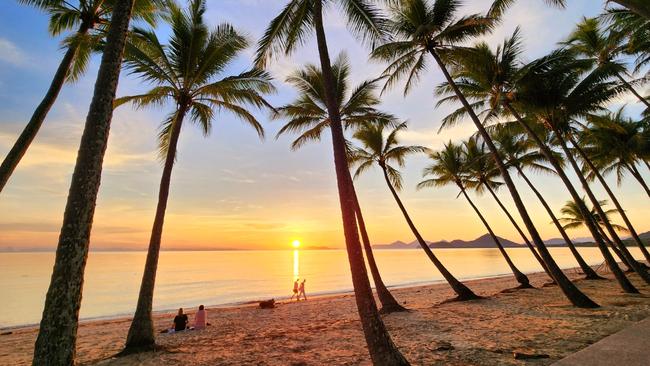 Great start to Christmas Day on the Northern Beaches - at Palm Cove. ROSS PALM