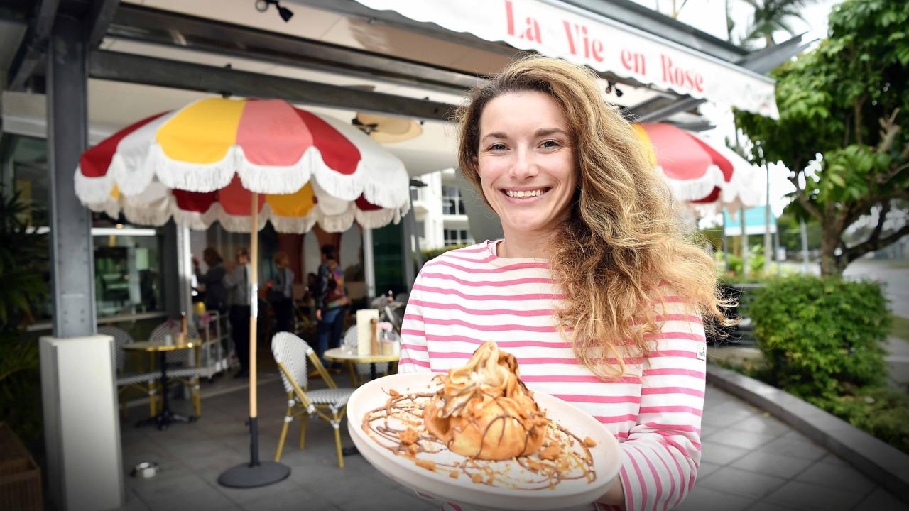 Annabel Pincede has opened new cafe La Vie en Rose at Noosa. Picture: Patrick Woods.