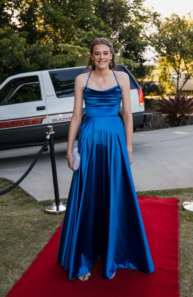 Molly at the Glasshouse Christian College formal. Picture: Jordan Bull of JBull Photography