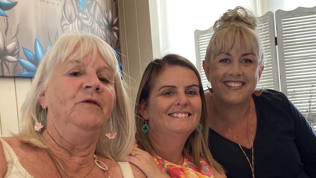 Gympie high tea for International Women's Day – Joyce Murray, Rebecca Williams and Sheree Williams.