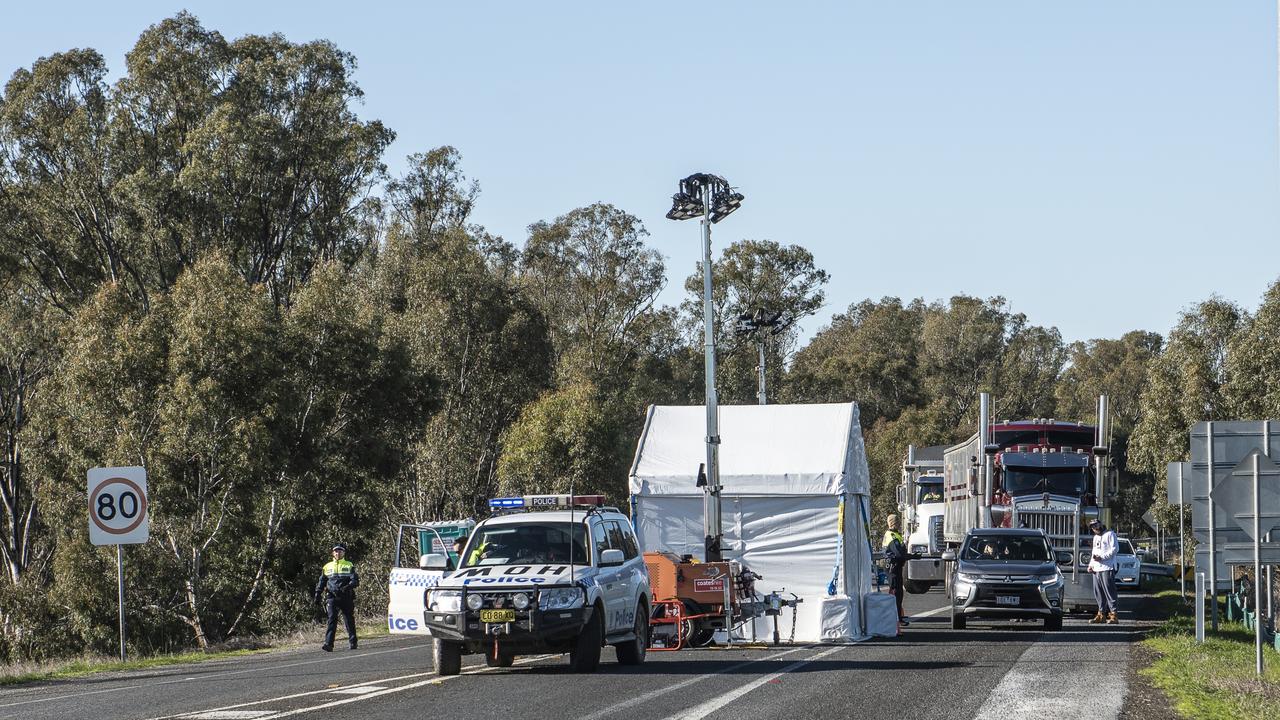 A man has been charged after allegedly attempting to cross the NSW/Victoria border near Corowa. Picture: NCA NewsWire