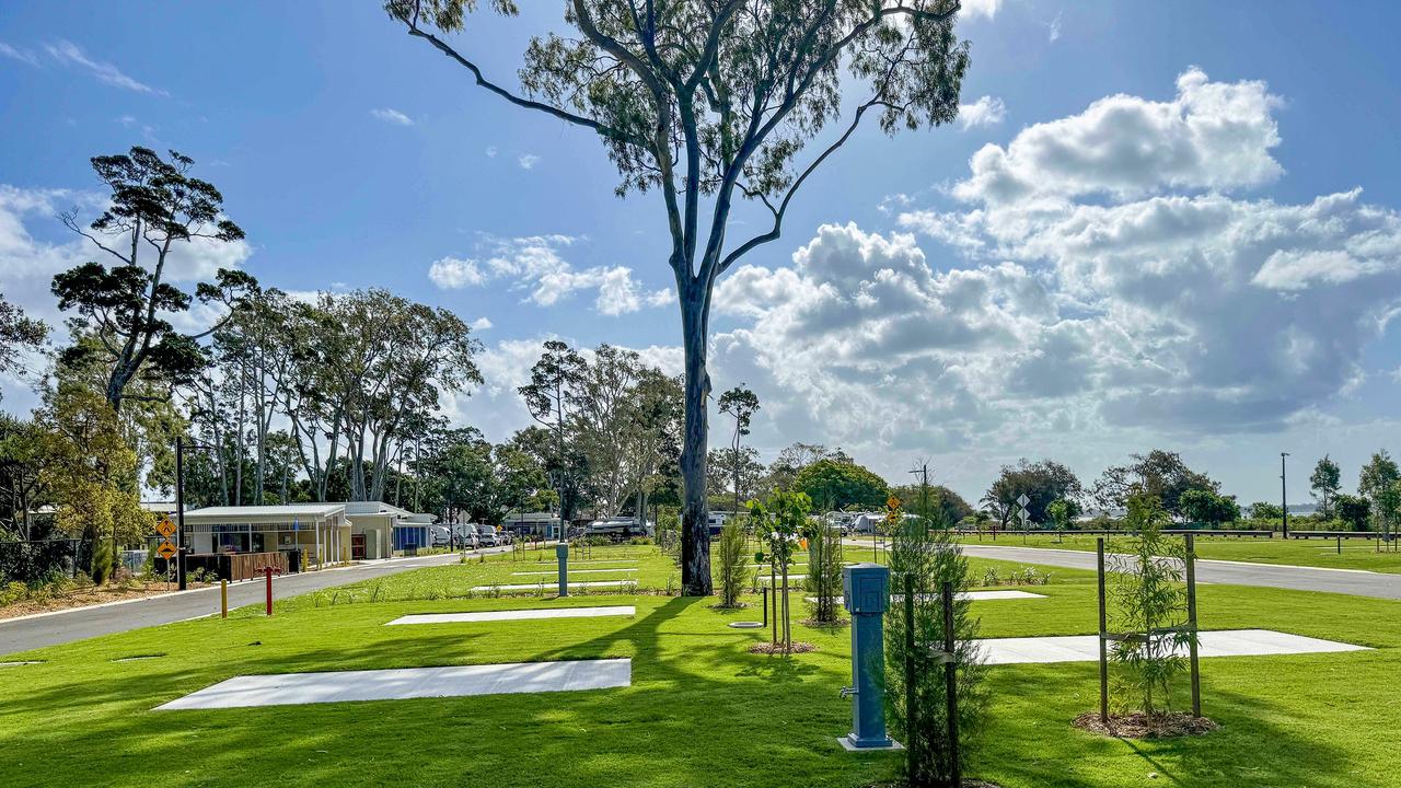 Work has been completed on the multi-million dollar redevelopment of the council-owned Scarness caravan park.